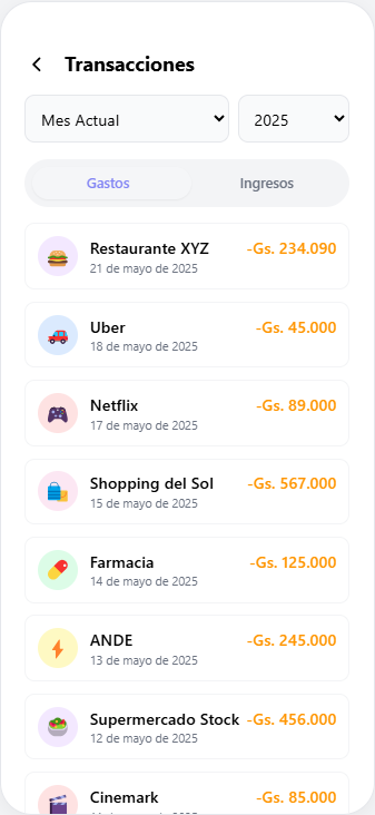 UCashAI App Interface 8